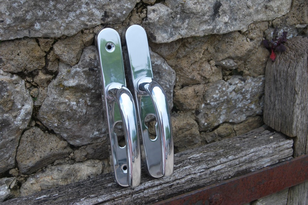 Photo of Rechromed door handles