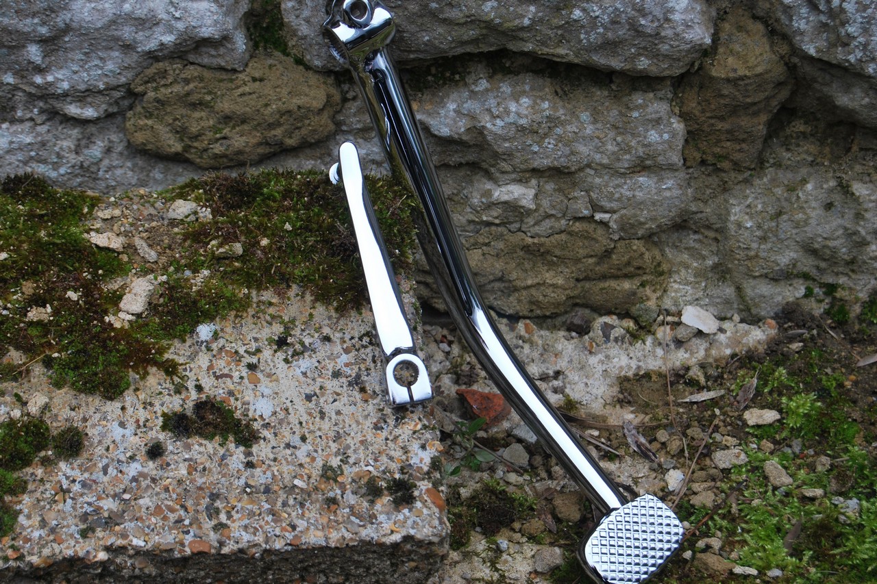 Example of our work - rechromed motorcycle parts.