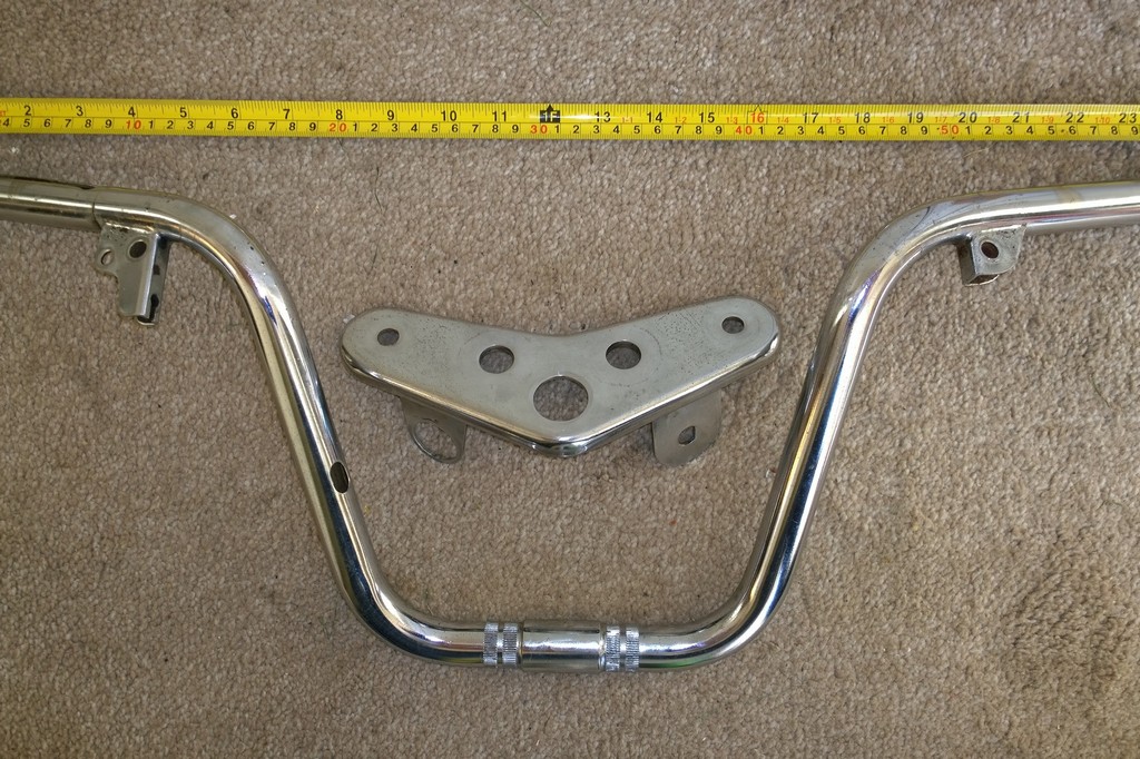 Customers Rayleigh handlebars that need rechroming.