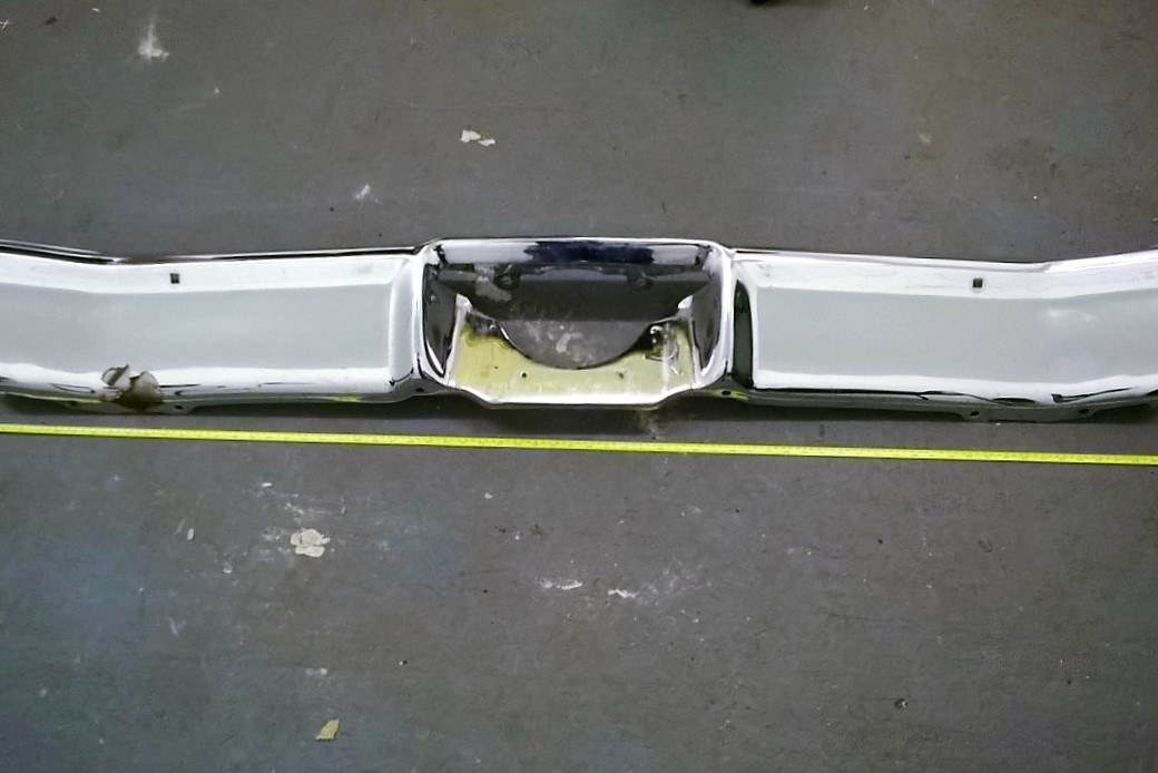 Big American bumper rechrome