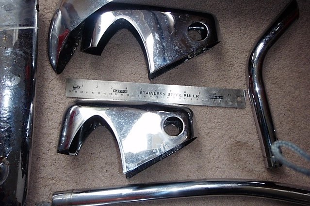 Chrome plated bumpers