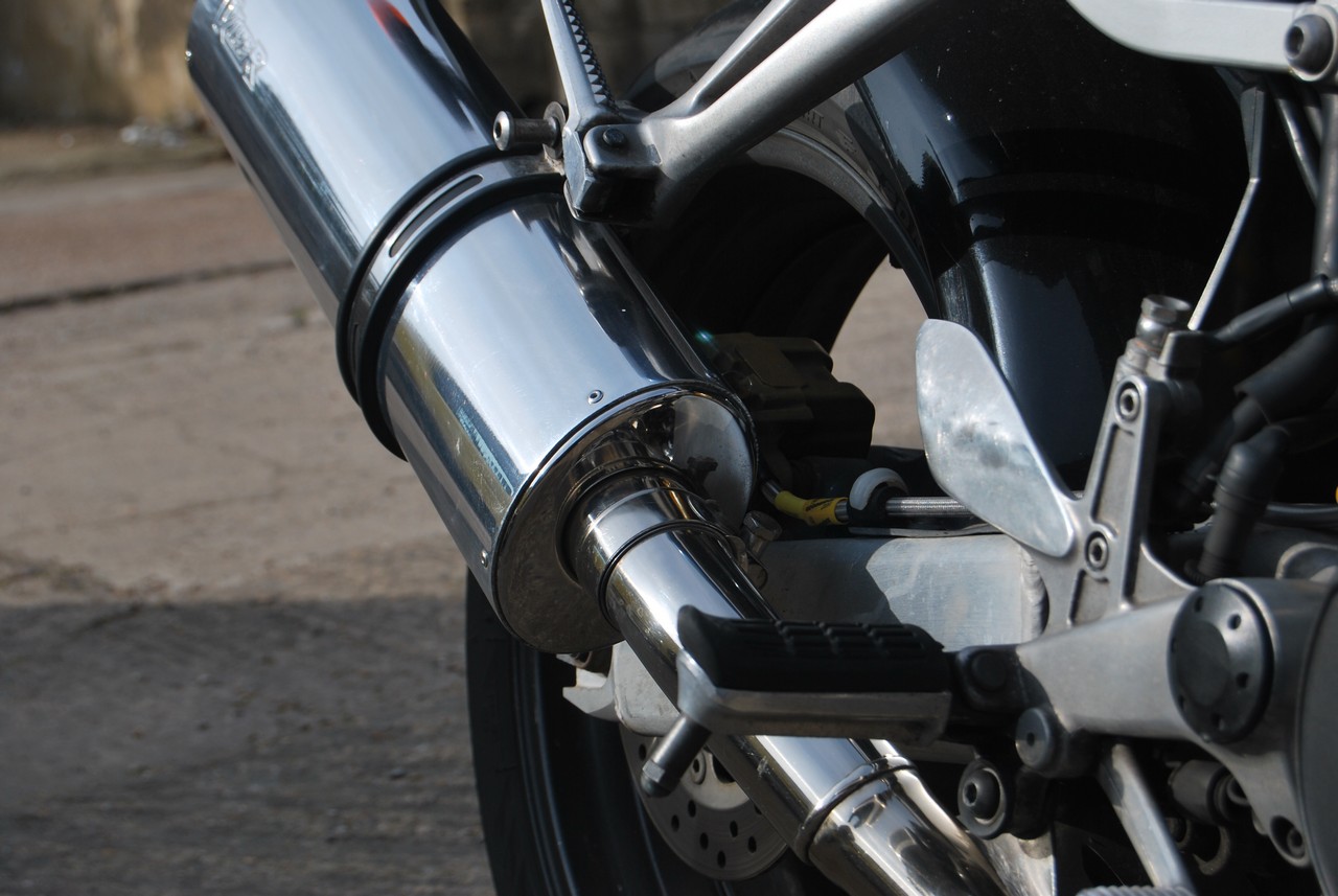 Example of our work mirror polished motorcycle exhaust